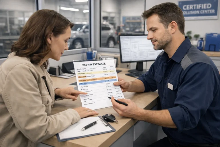 Read more about the article OEM vs Aftermarket Parts After an Accident: What to Consider
